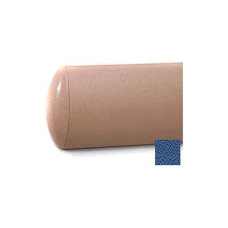 Pawling Crescent Shaped Wall Guard, Aluminum Retainer, 5"H x 12'L, Brittany Blue WG-5-12-520